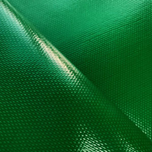 Ткань ПВХ 600 гр/м2 плотная (Ширина 1,5м), цвет Зелёный (на отрез)