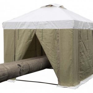 Палатка сварщика 3х3 м (ПВХ+брезент)