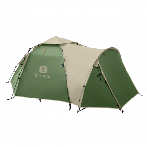 Быстросборная палатка "Omega 4+" зеленая, Btrace