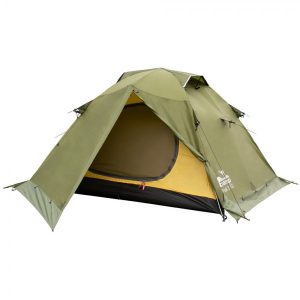 Палатка Tramp Peak 3 v2, зеленый